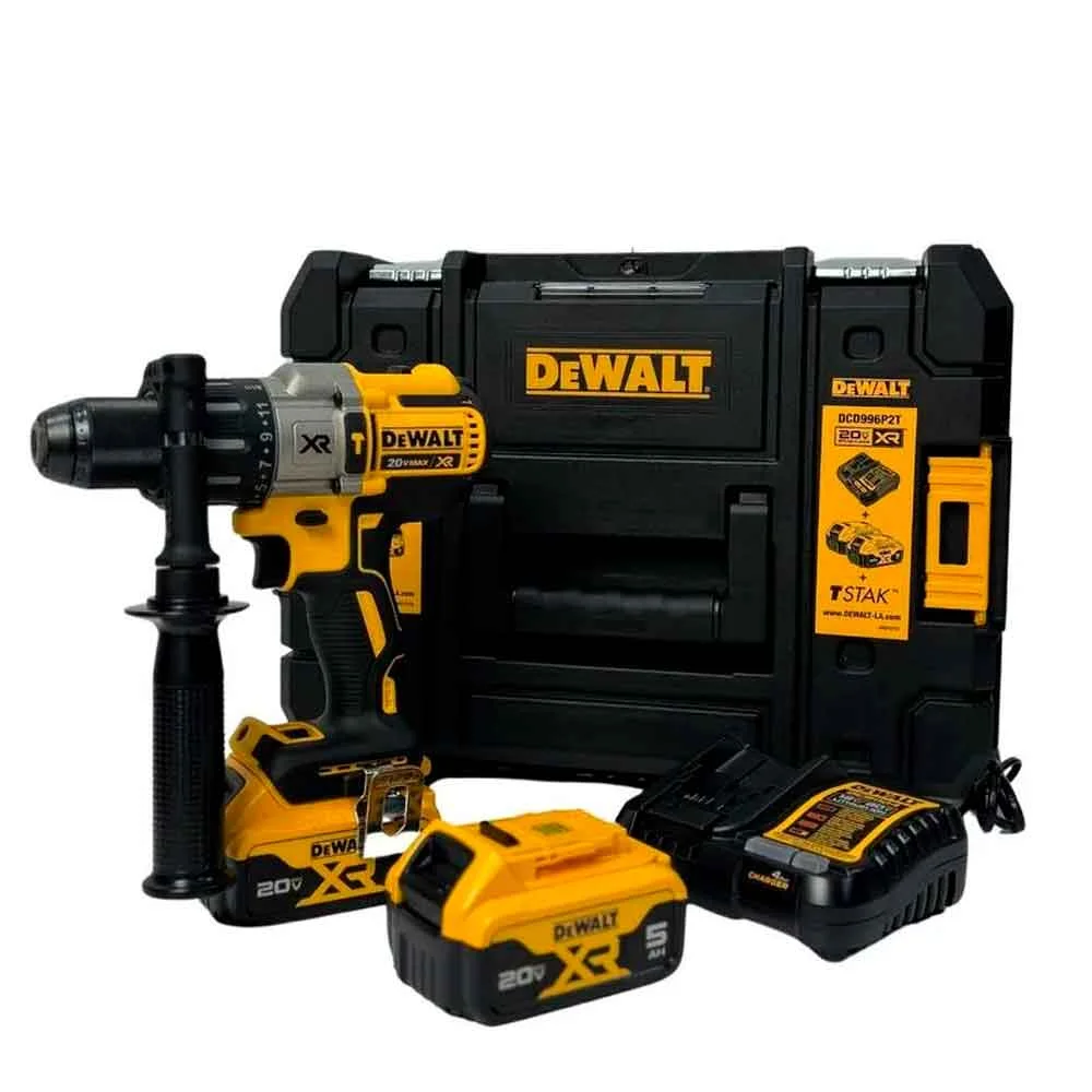 Furad/Paraf.Dewalt Bat.1/2 Pol 20v DCD996P2T 2bat 5ah
